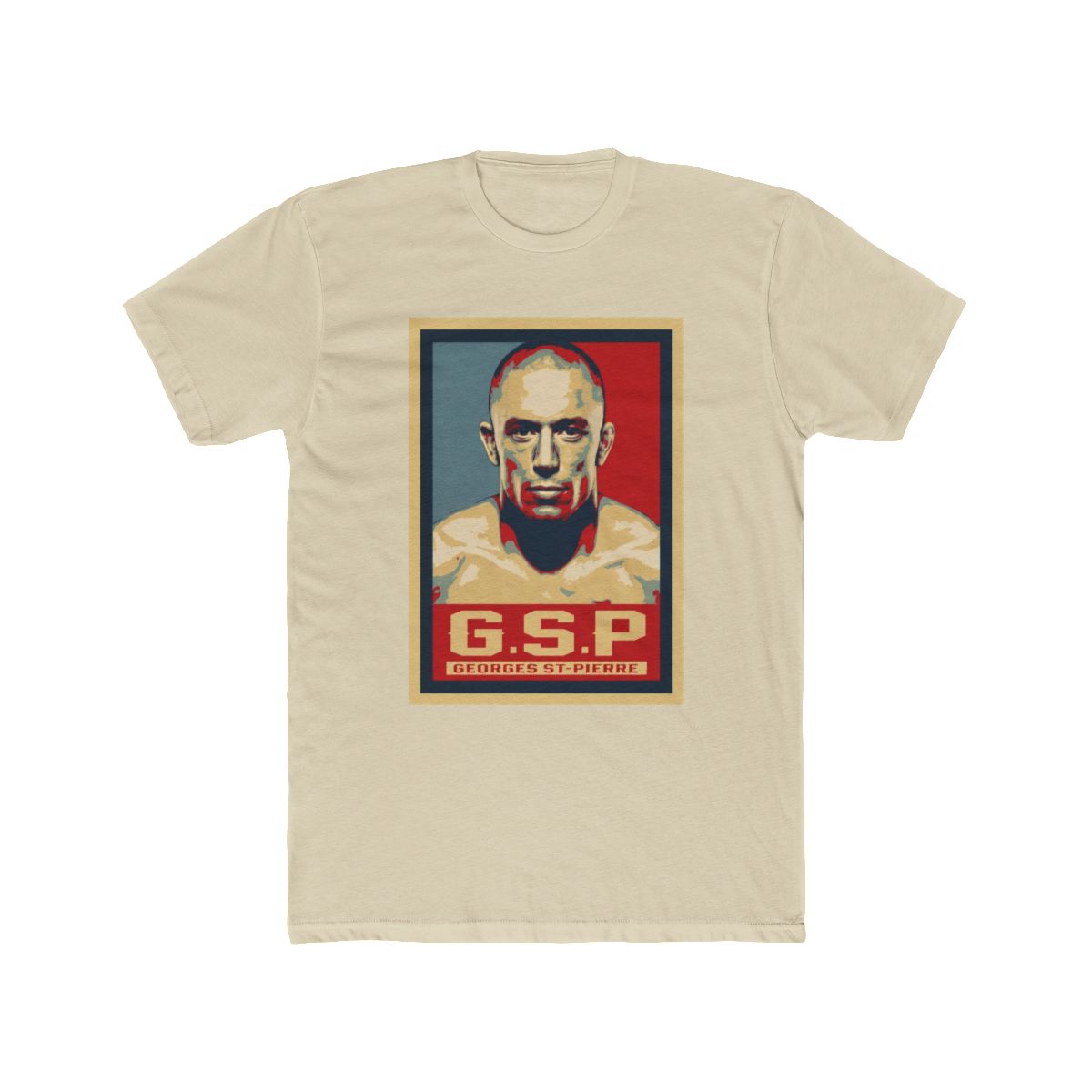 MMA Legends Fighter GSP Georges St Pierre Funny Gift T Shirt Jiu-jitsu Muay Thai | George St Pierre - alternate angle 4, merchandise