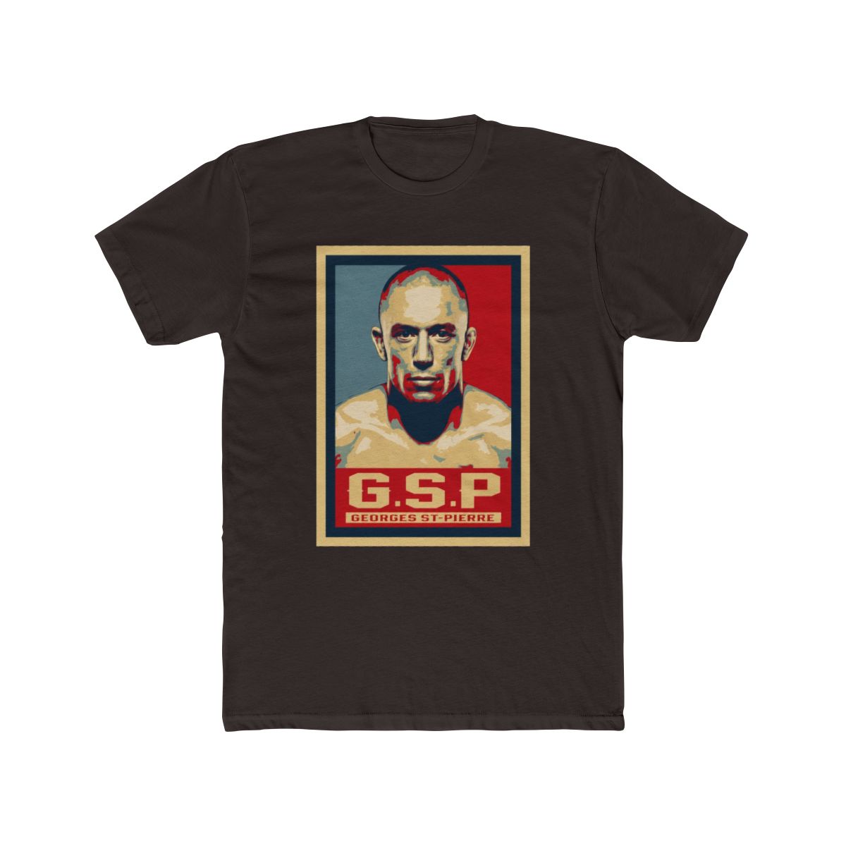 MMA Legends Fighter GSP Georges St Pierre Funny Gift T Shirt Jiu-jitsu Muay Thai | George St Pierre - alternate angle 3, merchandise