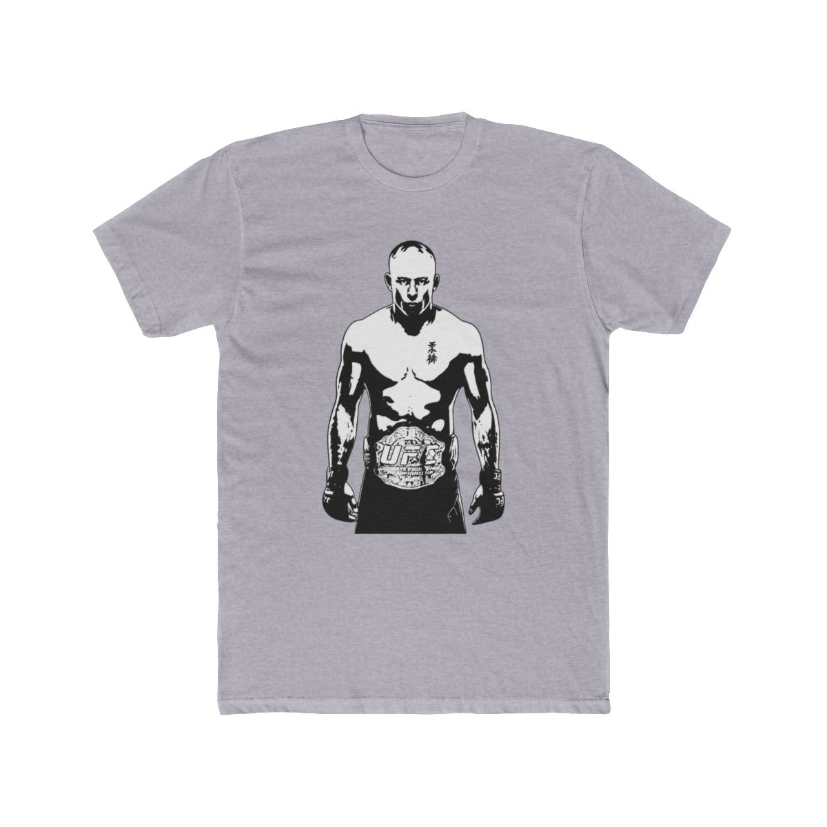 Taofeite Georges St Pierre GSP MMA T Shirt Black L