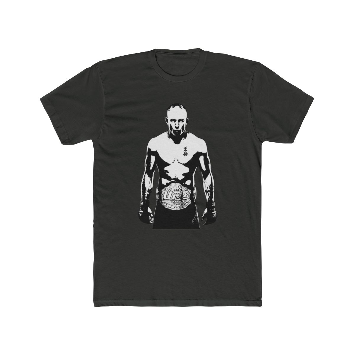 Taofeite Georges St Pierre GSP MMA T Shirt Black L - alternate angle 5, merchandise