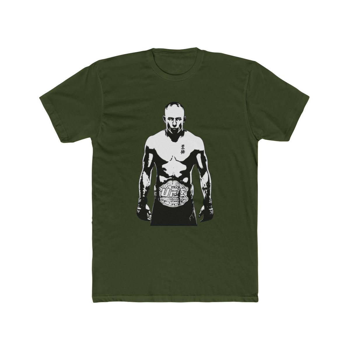 Taofeite Georges St Pierre GSP MMA T Shirt Black L - alternate angle 4, merchandise