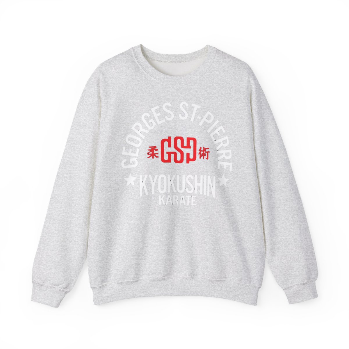 Georges St-Pierre Kyokushin Karate Crewneck T-Shirts | George St Pierre - alternate angle 2, merchandise