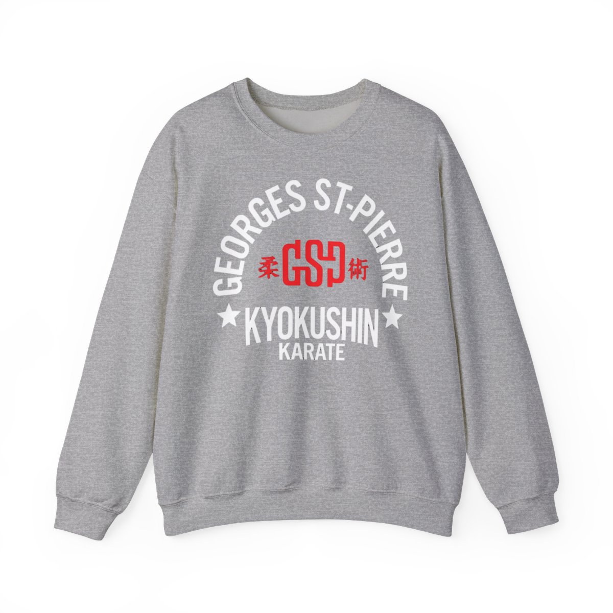 Georges St-Pierre Kyokushin Karate Crewneck T-Shirts | George St Pierre - alternate angle 5, merchandise