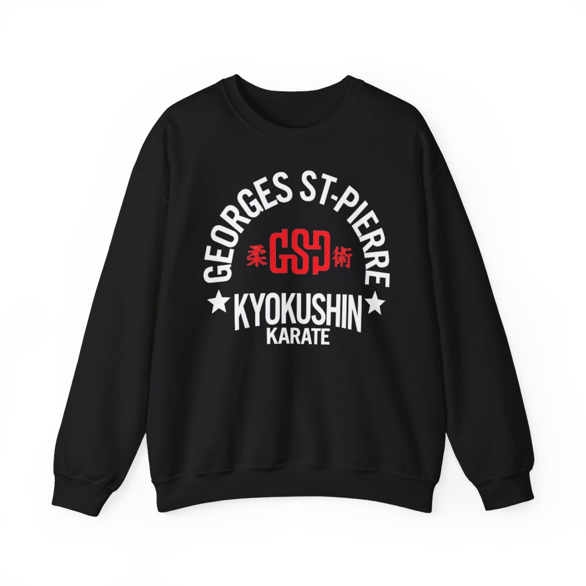 Georges St-Pierre Kyokushin Karate Crewneck T-Shirts | George St Pierre